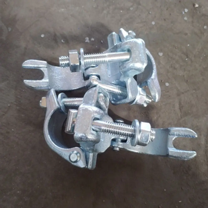 Abrazadera para Tubos de Andamio Galvanizada, Acoplador Doble para Andamio Prensado o Forjado - Product Image 5