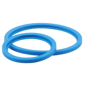 Гигиеническое трехзажимное кольцо, уплотнительное кольцо пищевого класса, белый, синий, черный, силиконовая прокладка, трехзажимная прокладка