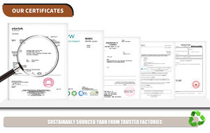 Cardigan in Lana 100% <span class=keywords><strong>da</strong></span> <span class=keywords><strong>Donna</strong></span> con Scollo a V, Polsini a Costine, Bottoni Frontali e Dettagli a Contrasto, OEM ODM - Product Image 5