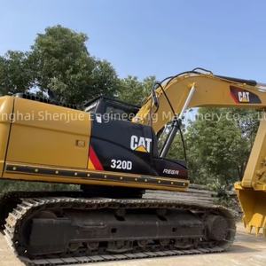 Excavadora de cadenas Caterpillar 320D usada de alta calidad, máquina de construcción de 20 toneladas, equipo de excavación Cat 320D, 320, 325, 330 - Product Image 1