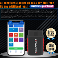 Easy Diag Automotive Multi-sistema Bluetooth Scan Tool KONNWEI KDIAG Escáner de coche con aplicación
