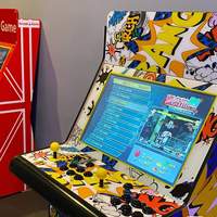 Impression numérique d'arcade de combat de ville d'armoire de jeu vidéo intégrée commerciale de famille à monnayeur