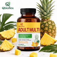 Qbioflex Offre Spéciale Comprimés Multivitaminés pour Adultes en Vrac pour le Soutien Immunitaire et la Santé Osseuse avec Vitamines et Minéraux Complexes