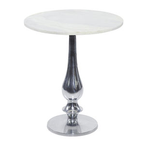 Bedroom Side <b>Table</b> with <b>Marble</b> Top - Product Image 3