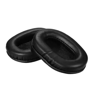 Replacement Memory Ear Pad Cushion Protein Leather for Audio-technica ATH-M40x M50 M50S M20 M30 M40 ATH-SX1 Headphone