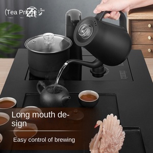 Bouilloire électrique intelligente à ajout automatique d'eau, contrôle de la température de 40 à 100 degrés, capacité de 1,2 L, acier inoxydable 304 - Product Image 6