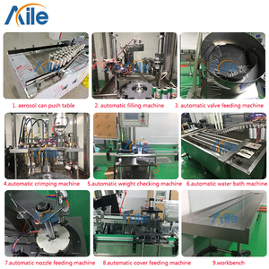 สายการบรรจุภัณฑ์อะลูมิเนียมราคาโรงงาน เครื่องบรรจุสเปรย์สีอัตโนมัติสำหรับกระป๋องสเปรย์ - Product Image 2