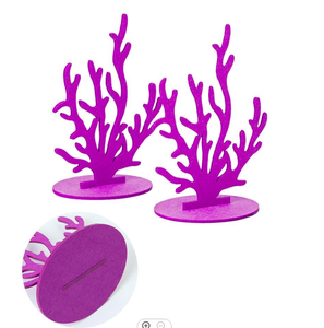Decoración para Fiesta Temática <span class=keywords><strong>de</strong></span> la Sirenita, Decoración <span class=keywords><strong>de</strong></span> Mesa <span class=keywords><strong>de</strong></span> Fieltro con Caballitos <span class=keywords><strong>de</strong></span> <span class=keywords><strong>Mar</strong></span>, Algas Marinas, Corales y Estrellas <span class=keywords><strong>de</strong></span> <span class=keywords><strong>Mar</strong></span> - Product Image 5