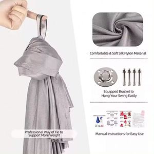 Columpio Hamaca Aérea Plegable Portátil Premium para Niños, Doble Terapia Sensorial, Yoga, Uso en Interiores y Exteriores - Product Image 2