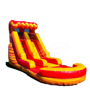 Thương mại cấp lửa Đá Cẩm Thạch trượt nước <span class=keywords><strong>Inflatable</strong></span> trượt nước cho trẻ em và người lớn - Product Image 1