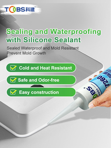 Sigillante Siliconico Neutro AP per Porte e Finestre, Impermeabile e Resistente alle Intemperie, Colla per Vetro, Sigillante per Giunti di Fornelli - Product Image 5