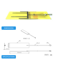 Antena Wifi Wlan Pcb JCW414 de Alta Ganancia 2.4G 5.8G, Antena Interna para Router Wifi 4G 5G