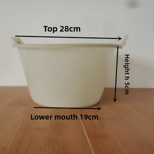 Cubo de Plástico Reforzado de 20L, Grueso y Resistente, para Mortero, Lodo y Ceniza, Ideal para Trabajos de Construcción y Decoración - Product Image 6