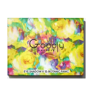 Goodly Smolder 12 Colors A Mesmerizing Eye Palette Packed With A Dozen Hyper-Vibrant Hues And On-Trend Topiary Tones