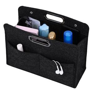 Bolsa de Maquillaje de Fieltro de Gran Capacidad, Bolsa de Almacenamiento de Cosméticos de Fieltro, Bolsa de Mano de Fieltro de Moda, Fábrica con Certificación BSCI - Product Image 6