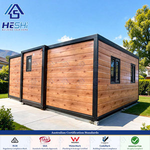 Casa Contenedor Prefabricada Expandible de 40 y 20 Pies, Estándares Australianos, 1, 2, 3, 4, 5 Dormitorios, Casa Móvil Plegable, Tipo Granny Flat - Product Image 1
