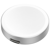 Profitez d'un joli chargeur de montre en métal pour Samsung Watch 7 /6/5/4, station de charge rapide sans fil