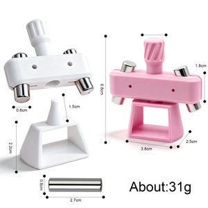 Outil de nail art : aimant rotatif pour attirer les perles de verre et le vernis à ongles effet œil de chat, aimant puissant, aide automatique pour débutants - Product Image 5