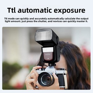 Flash <span class=keywords><strong>Godox</strong></span> <span class=keywords><strong>V860III</strong></span> de Tercera/Segunda Generación para Fotografía con Cámara SLR, Compatible con Batería de Litio Externa, Flash Superior de Alta Velocidad - Product Image 1