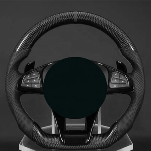 Cubierta de Volante de Fibra de Carbono para Auto, Accesorio de Moda para <span class=keywords><strong>Mercedes</strong></span>-Benz <span class=keywords><strong>E300</strong></span> - Product Image 4