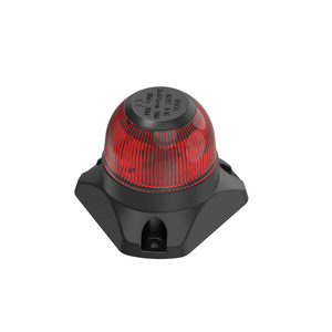 <b>Led</b> Navigation <b>Light</b> <b>Red</b> UsCG 10-30V For Marine Boat Yacht Retrofit Upgrade Plastic Material - Product Image 1