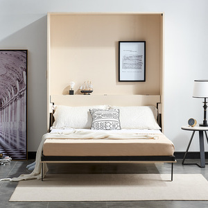 Giường Treo Tường Tự Động Điều Khiển Từ Xa Chạy Điện Đặt Làm Theo Yêu Cầu Của Nhà Máy Giường Tiết Kiệm Không Gian Bằng Gỗ - Product Image 3