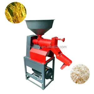 household stainless steel cabinet type 200kg per hour efficient and time-saving portable rice mill