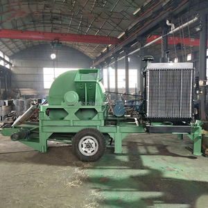 Déchiqueteuse de bûches multifonctionnelle pour le bois, le bambou et la sciure de bois avec composant moteur. - Product Image 1