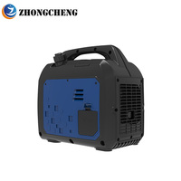 24V 1800W Niederspannungs-Tragbarer Benzingenerator mit Autostart, 5L Tank, 50Hz, Leiser Inverter, 3600 U/min, Stromaggregat für Wohnmobile und Boote