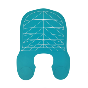 Mantella da Barbiere Impermeabile in Silicone con Spallina Grande Personalizzabile per Tintura, Lavaggio e Stiratura - Product Image 1