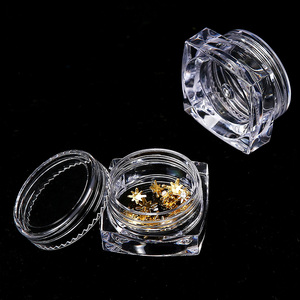 Boîte de rangement carrée pour décoration d'ongles, échantillons de bijoux, crème cosmétique, organisateur de salon de manucure, support d'outils - Product Image 6