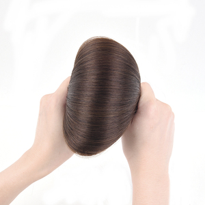 Extensions de cheveux humains vierges K.SWIGS, cuticules alignées, couleur 1B, lisses, trame invisible, sans nœuds, pour coiffure en salon, trame nouée à la main. - Product Image 6