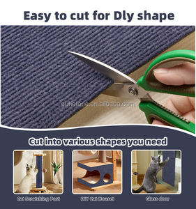 Multifunktion ale selbst klebende <span class=keywords><strong>Cat</strong></span> Scratching Board Wanda uf kleber Doppelseitige Teppich matte Pad <span class=keywords><strong>Cat</strong></span> Scratch Möbels chutz - Product Image 4