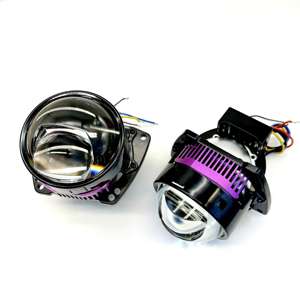 KIT DE LENTILLE DE PROJECTEUR HYML 3 "MATRIX LASER BI LED, BILED 70W POWER 8800K AVEC MONTAGE HELLA3 et EXCELLENT FAISCEAU BAS - Product Image 4