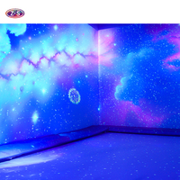 Juego Interactivo de Proyección Inmersiva en Pared y Piso con Tecnología de Sensor de Movimiento para Parque Infantil Digital