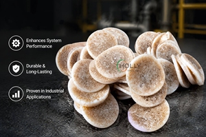 Biochips MBBR, biofiltres d'aquaculture, supports filtrants pour le traitement des eaux usées - Product Image 4