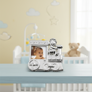 Mini Cornice Portafoto Trenino MM.50X48 Oggetto Decorativo per Bambini e Neonati - Product Image 3