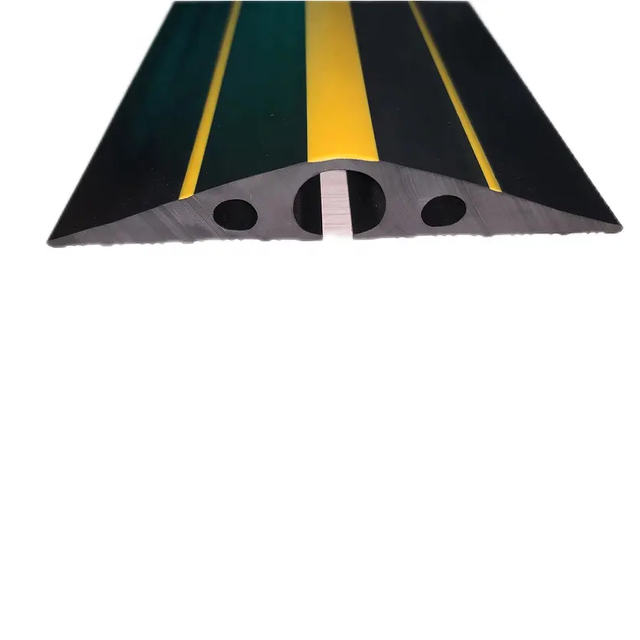Wholesale Flexible Office PVC TPE Floor Wire Cover Cable Trunking Duct Rubber Cable Cord Protector