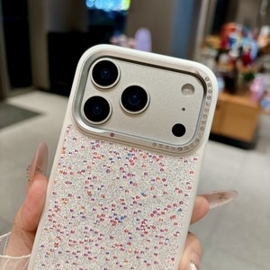 เคสโทรศัพท์คริสตัลหรูหรา ขอบกล้องโลหะลายเพชร รุ่นใหม่ล่าสุด สำหรับ iPhone 17 16 15 pro max ป้องกันการกระแทก ฝาหลัง ขายส่ง - Product Image 3