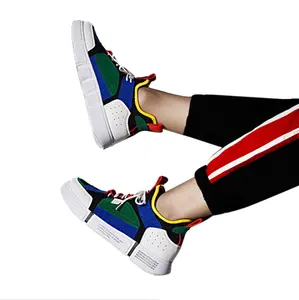 Vente en gros, chaussures de Sport Cool à la mode pour hommes, couleurs combinées