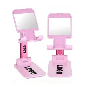 Custom Logo Promotional Gift Wholesale Adjustable Portable Foldable <b>Desktop</b> <b>Stand</b> Mobile Holder for All Phone - Product Image 1