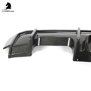 Diffuseur de pare-chocs arrière en Fiber de carbone sèche de haute qualité avec LED pour BMW G80 G82 M3 M4 2021 + - Product Image 2