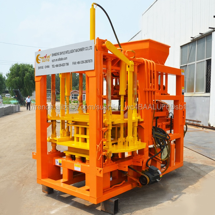 QTF3-15 hydraulic press paver making machine