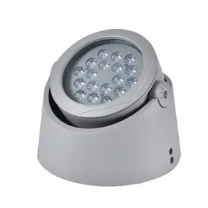 LED RGBW renk değişimi projektör 24W yeraltı spot açı yukarı aydınlatma ışın ayarlamak harici gömülü lamba