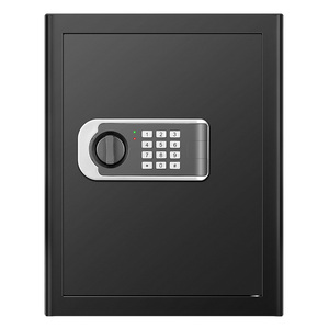 Caja Fuerte Weichi al Mejor Precio, Caja de Seguridad Antirrobo de Acero de 42 cm de Alto con Estante Extraíble para Hogar/Oficina/Hotel - Product Image 1
