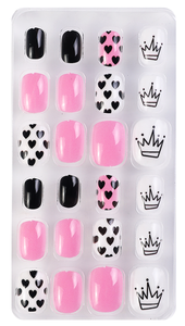 TSZS vente en gros enfants mignons presse sur les <span class=keywords><strong>ongles</strong></span> colorés prêts à porter <span class=keywords><strong>faux</strong></span> <span class=keywords><strong>ongles</strong></span> <span class=keywords><strong>avec</strong></span> colle <span class=keywords><strong>faux</strong></span> <span class=keywords><strong>ongles</strong></span> pré-collés pour les enfants - Product Image 5