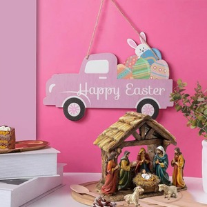 Statua Famiglia Albero della Vita di Gesù 2026 all'ingrosso, Piatto Piatto in Acrilico, Decorazione da Tavolo per la Casa - Product Image 5