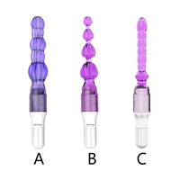 Starke vibrierende Anal Plug Vibratoren AAA Batterie leistung wasserdicht Anal Beads Plug Sexspielzeug