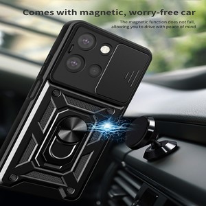 Funda Protectora con Anillo Metálico, Carcasa Trasera de TPU y PC Resistente a Golpes para Teléfono Motorola <span class=keywords><strong>Moto</strong></span> G 5G 2025 G54 G84 G85 G34 5G - Product Image 6