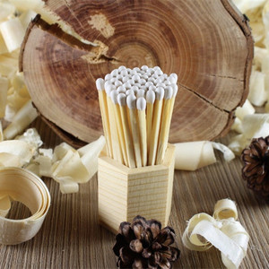 Astuce de menage imprimee emballage allumettes en bois securite decoration de <span class=keywords><strong>la</strong></span> maison de haute qualite allumettes blanches - Product Image 5
